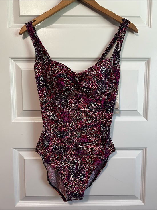 Christina Other - NWT Christina D-Cup Colourful Vibrant  Patterned One-Piece Swimsuit Size 8